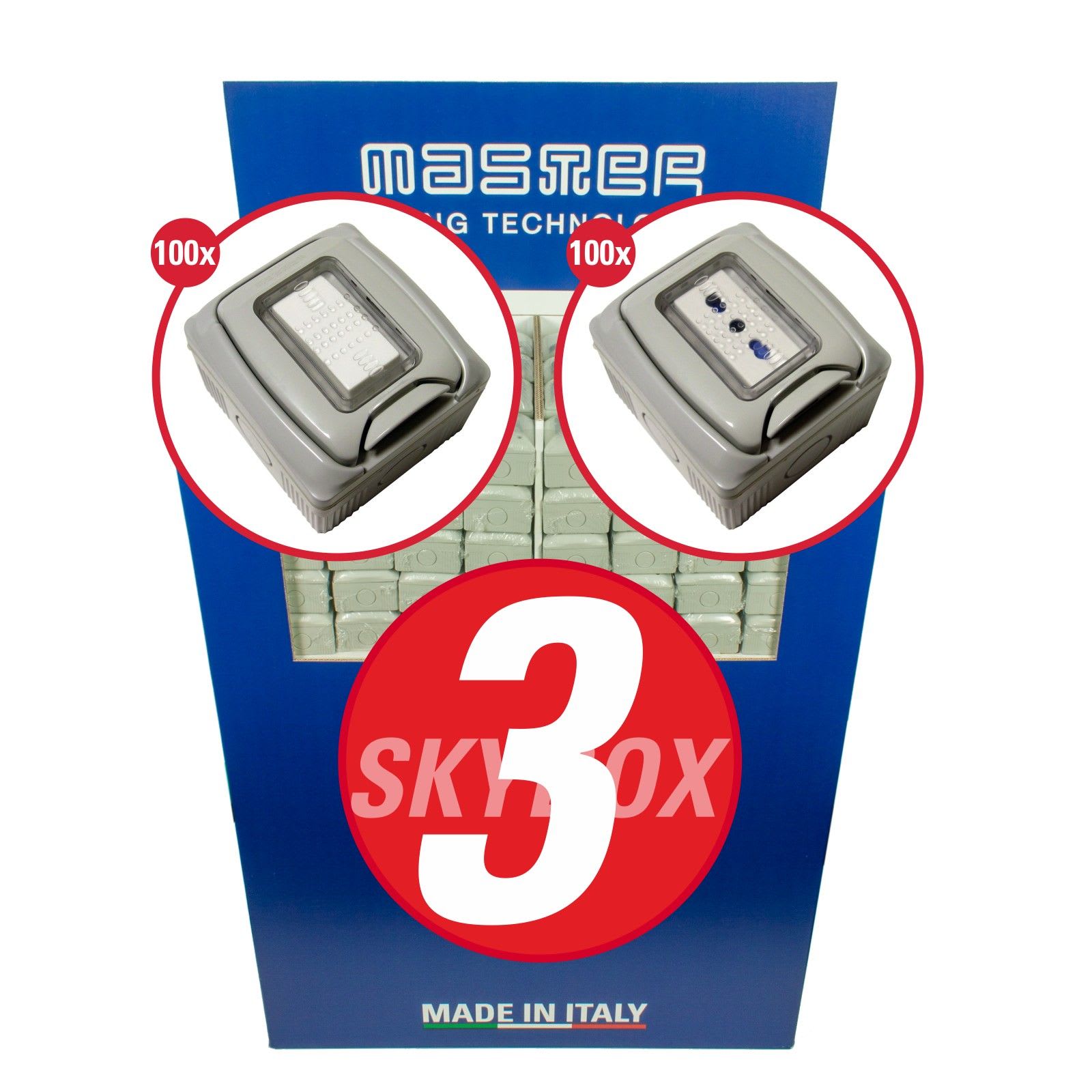 MASTER - PALL-BOX COD. S41203+S41259 TOT.PZ.200 SKYBOX03
