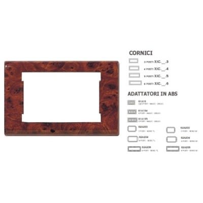 MASTER - CORNICE GIOTTO RADICA L.6 POSTI X1C436