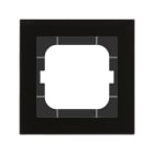 MDT - CORN.VETRO SING. 63X63MM,NERO