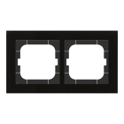 MDT - CORN.VETRO DOPPIA 63X63MM,NERO