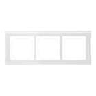 MDT - CORN.VETRO TRIPLA 63X63MM,BIANCO