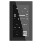 MDT - TASTIERA KNX SMART P.SEC. 6 ',VETRO, NER