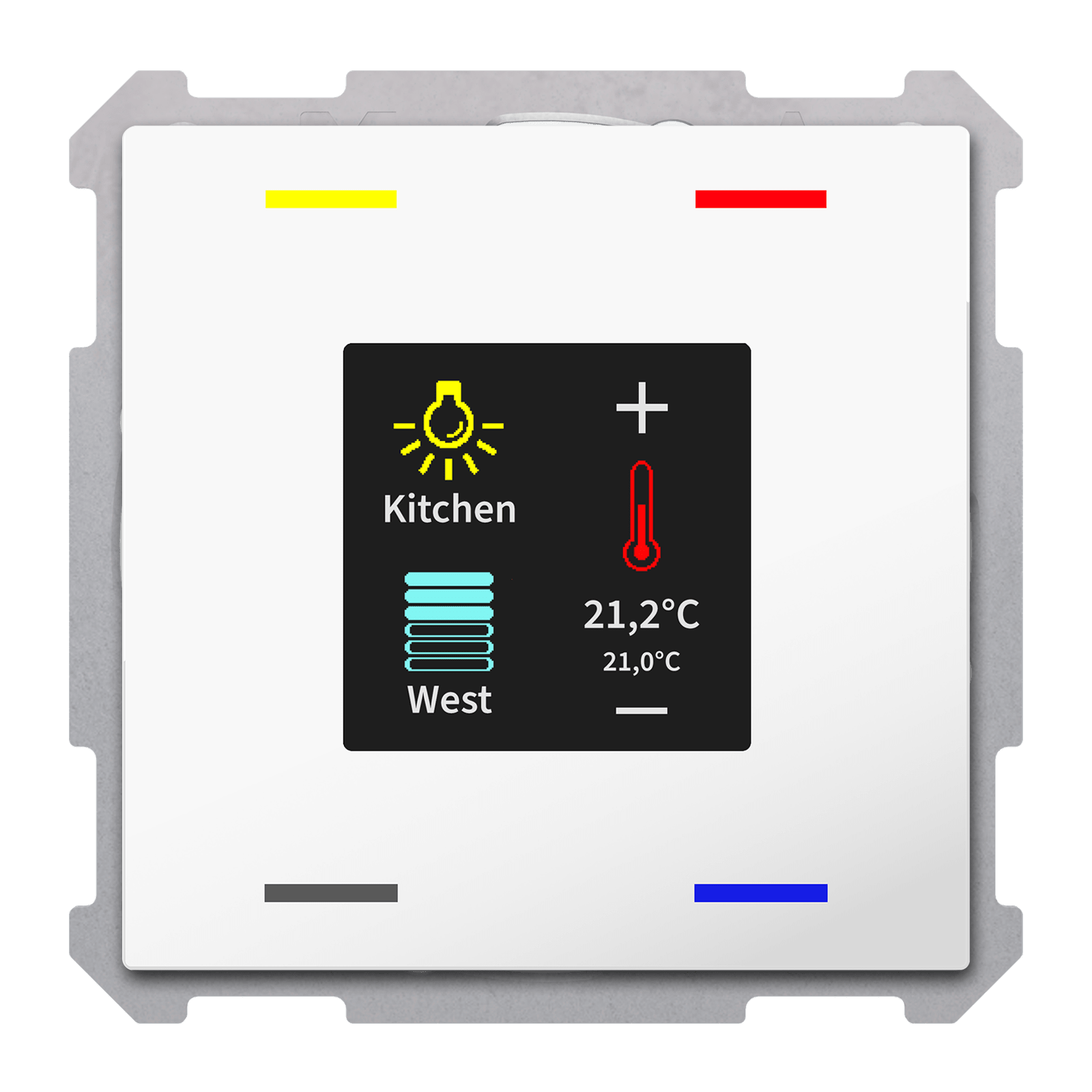 MDT - T.SMART 63,4 FUNZ.DISPLAY,T ,BIANCO L.