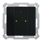 MDT - TASTO RF KNX 2F.-ATT.,NERO OP.