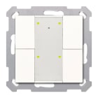 MDT - TASTO RF KNX 4F.-ATT.,BIANCO L.