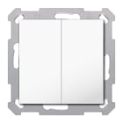 MDT - RF KNX TAST. LIGHT B55 2T,S., BIANCO L.