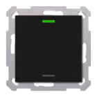 MDT - RF KNX TAST. LIGHT 55 1T,S.,T, NERO O.