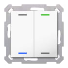 MDT - RF KNX TAST. LIGHT 55 2T,S.,T, B.L.