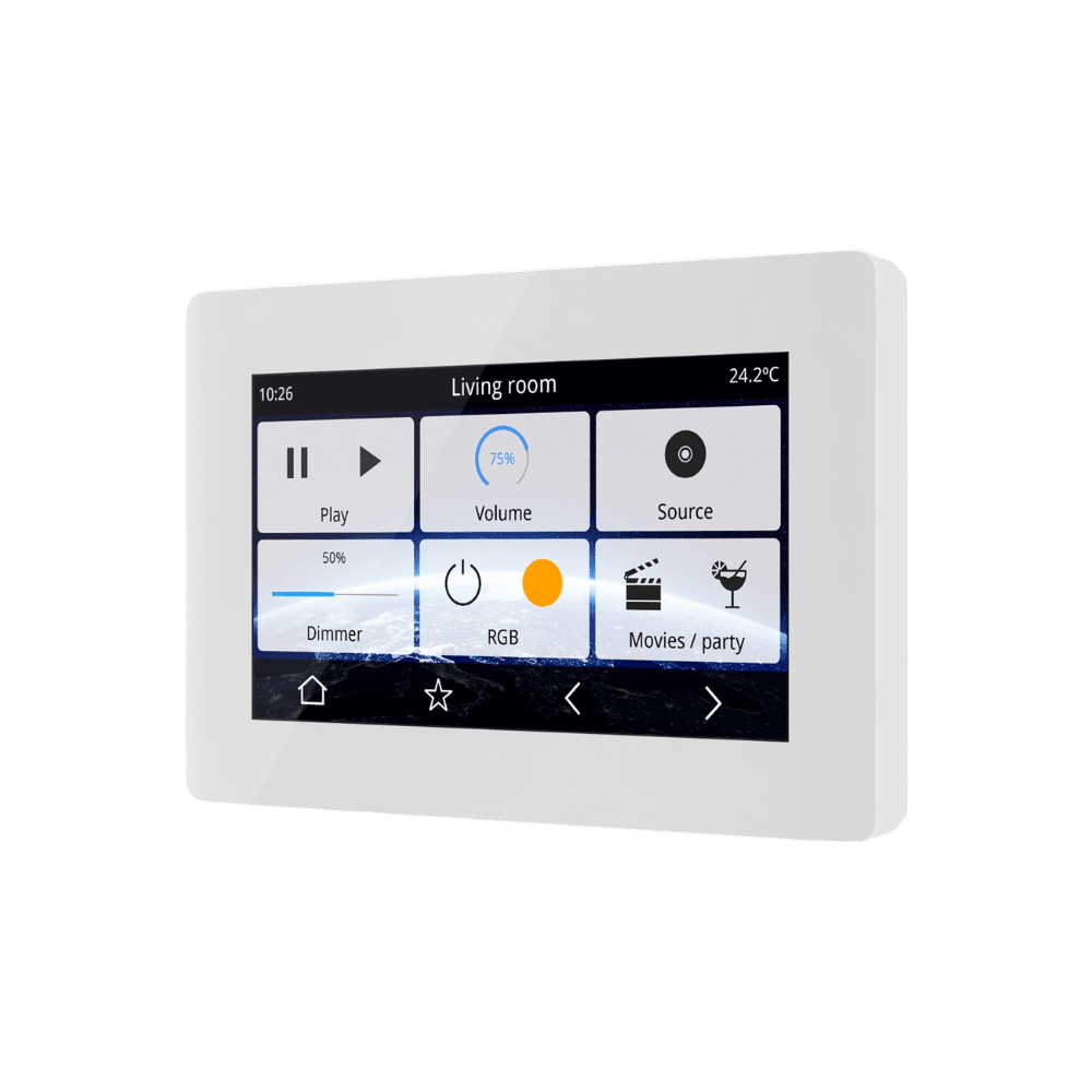 MDT - Touch screen KNX 4,3 IP",bianco