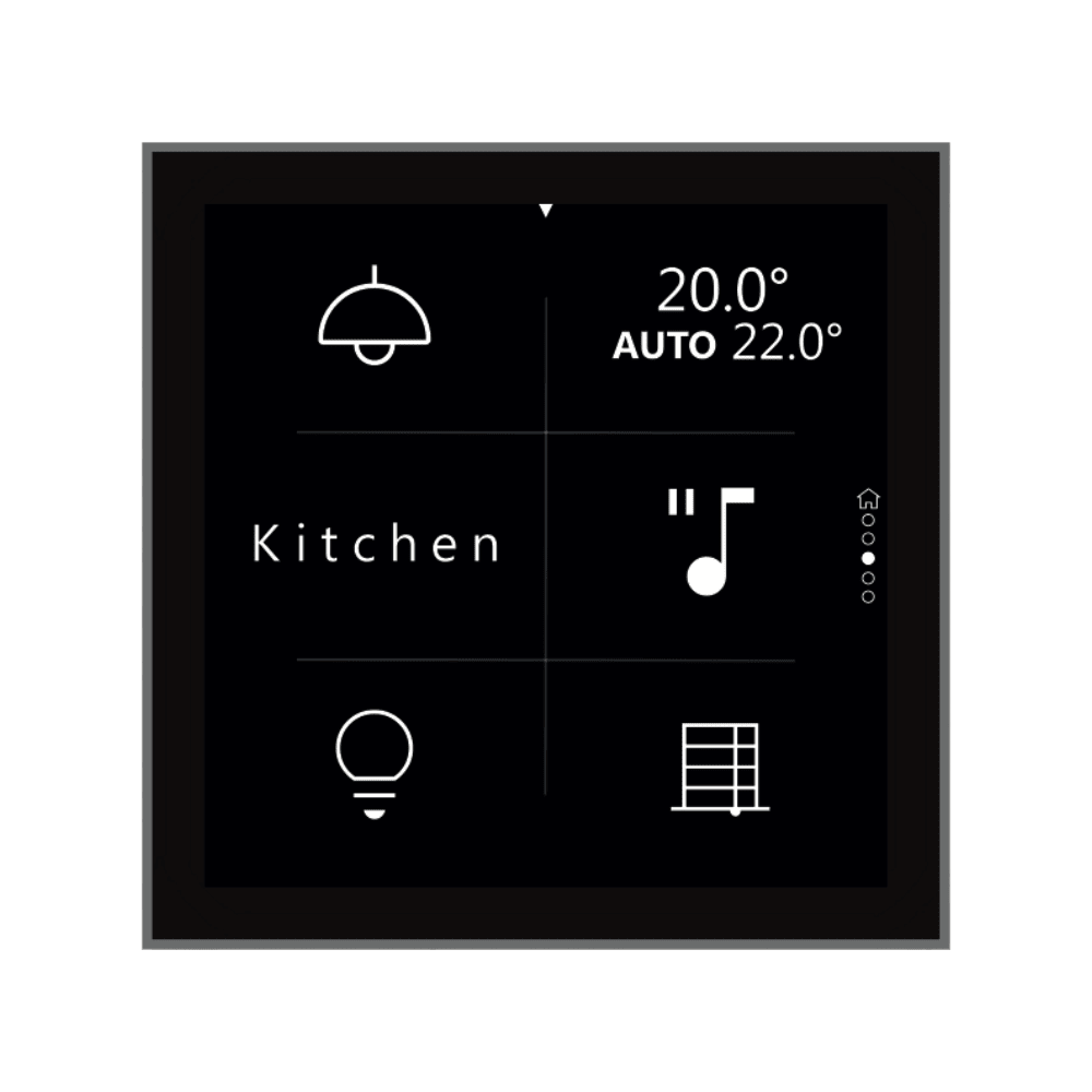 MDT - TOUCHSCREEN 4'IP KNX,ANTRACITE