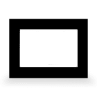 MDT - CORNICE VETRO NERO, 7'