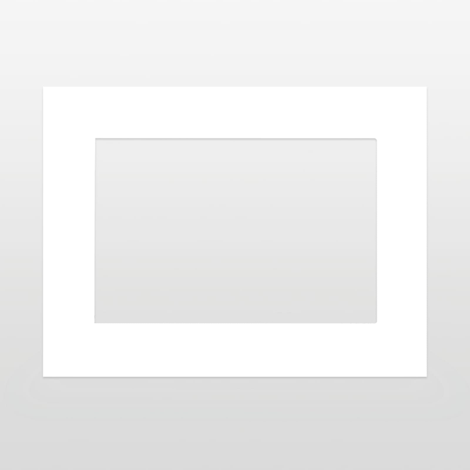 MDT - CORNICE VETRO BIANCO,10'