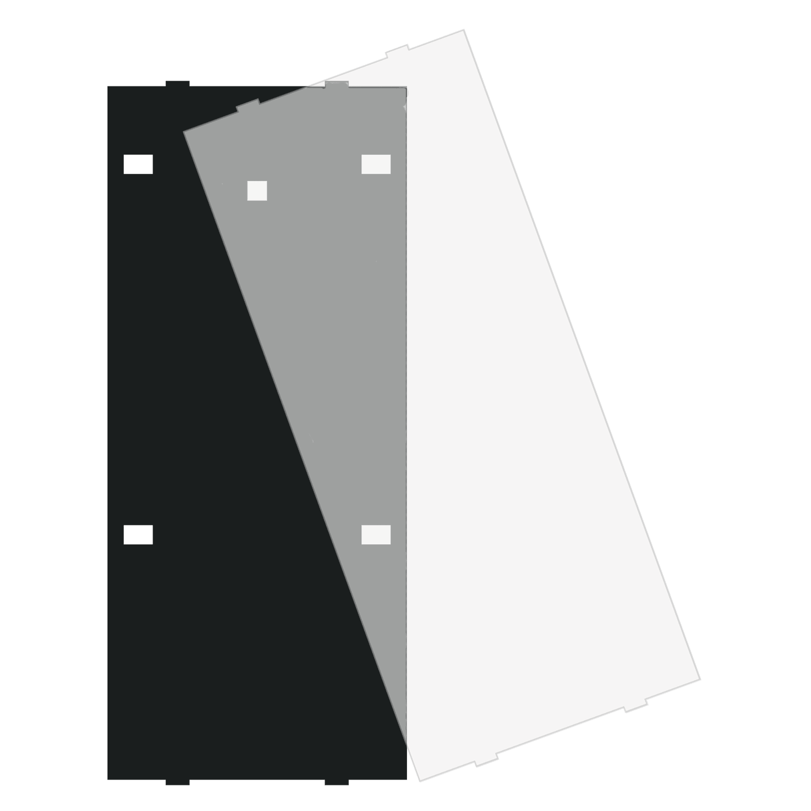 MDT - FOGLI PER SER.  TAST. PLUS 55X4.X2,N.