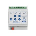 MDT - Attuatore KNX on/off 4 canali 230V,16A, C-Last,ric.cor