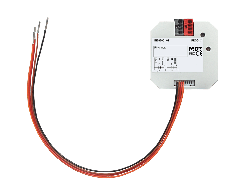 MDT - Interfaccia Tasti KNX 2 canali