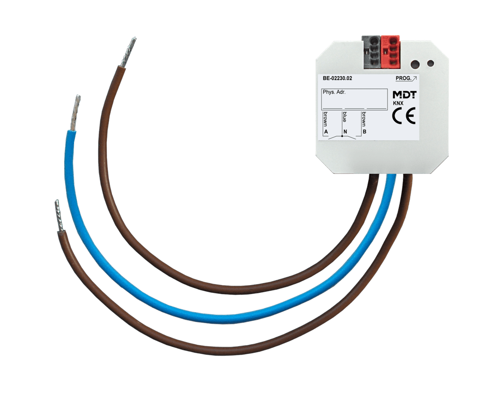 MDT - Ingresso Binario KNX 2can., 230V