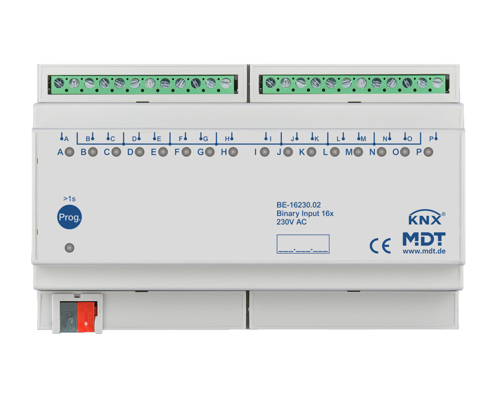 MDT - Ingresso Binario KNX 16 can.,230V