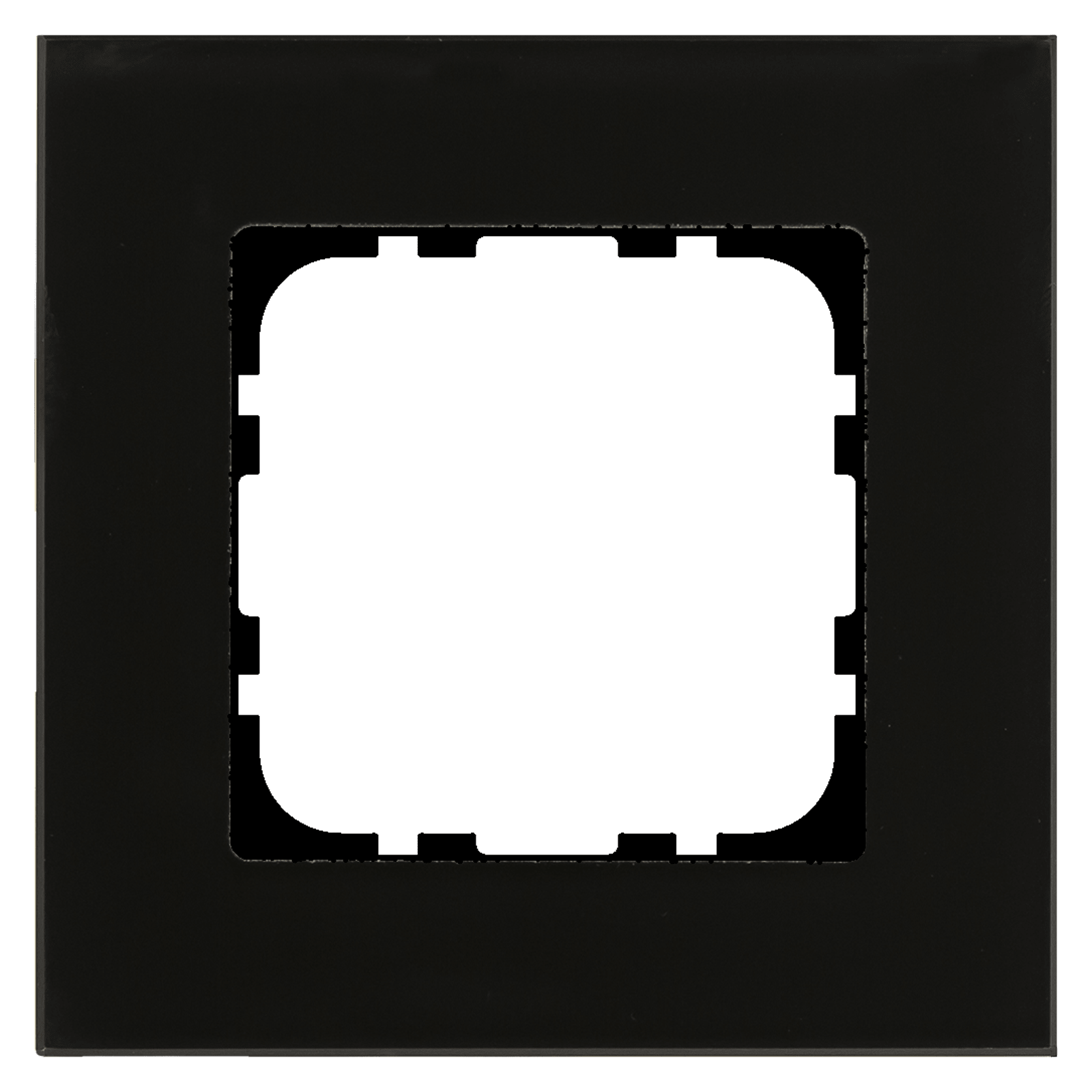 MDT - Cornice vetro singola 55x55,nero