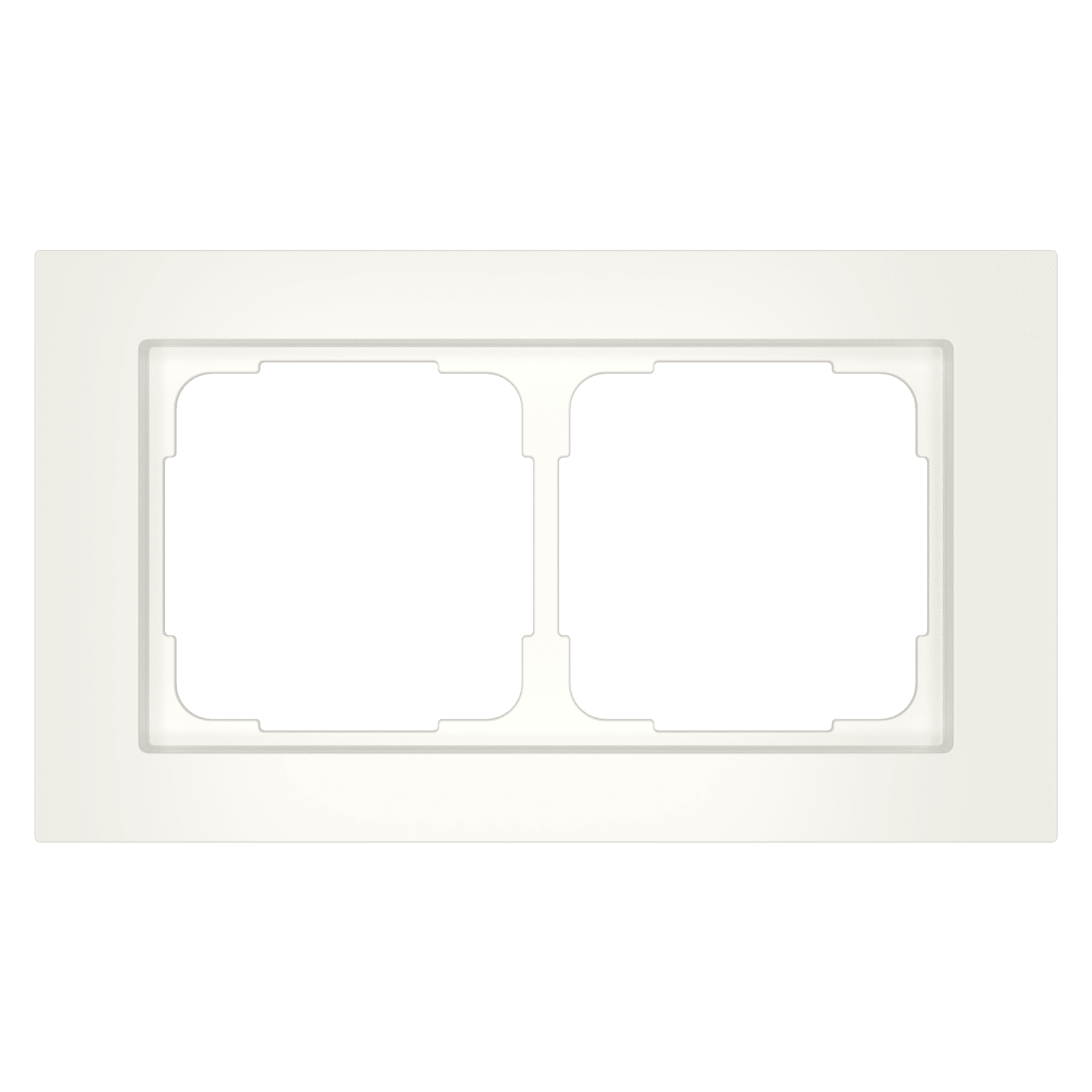 MDT - Cornice 504 doppia per linea 55, IT, bianco lucido
