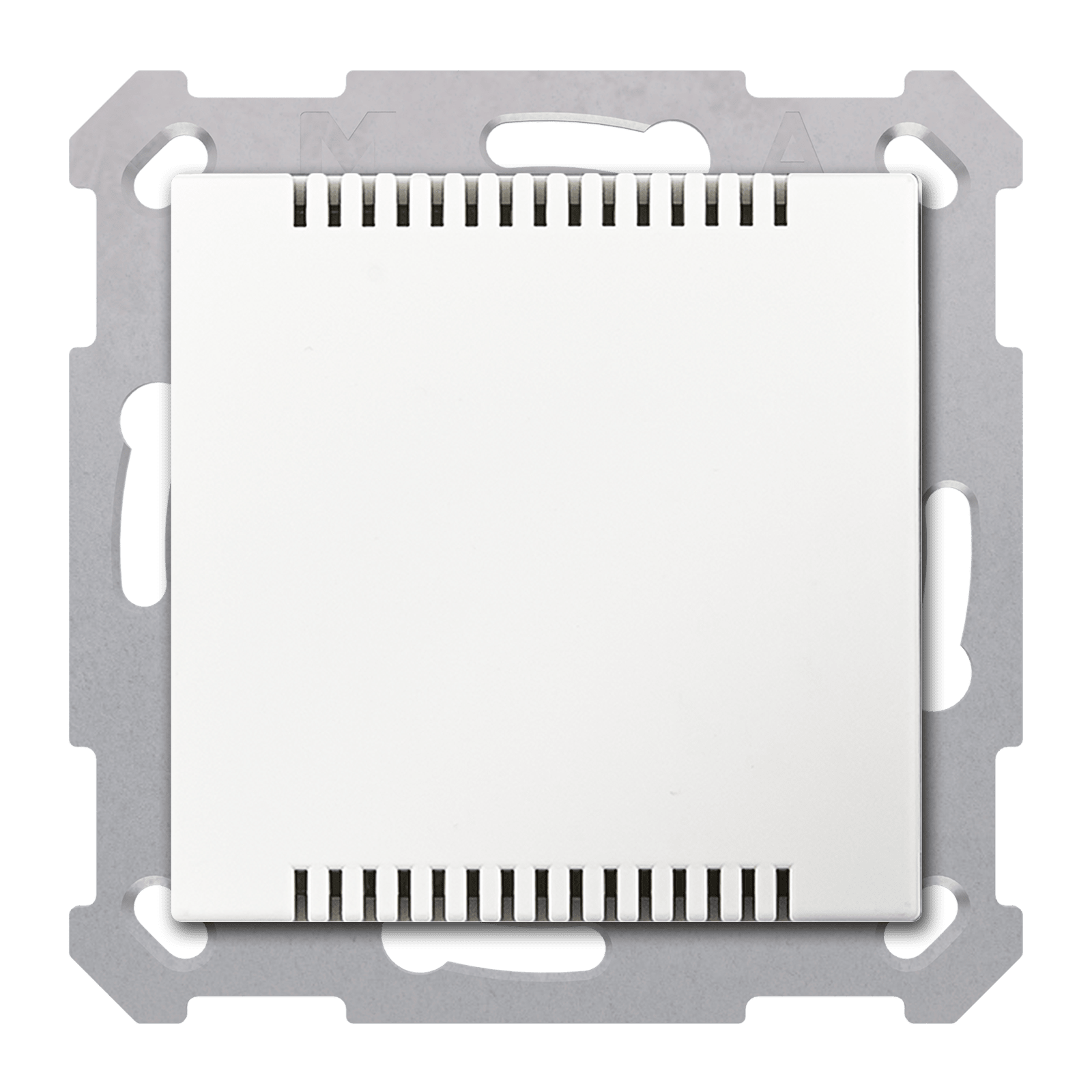 MDT - Sensore KNX C02, T°, Umidità,incasso ,bianco lucido