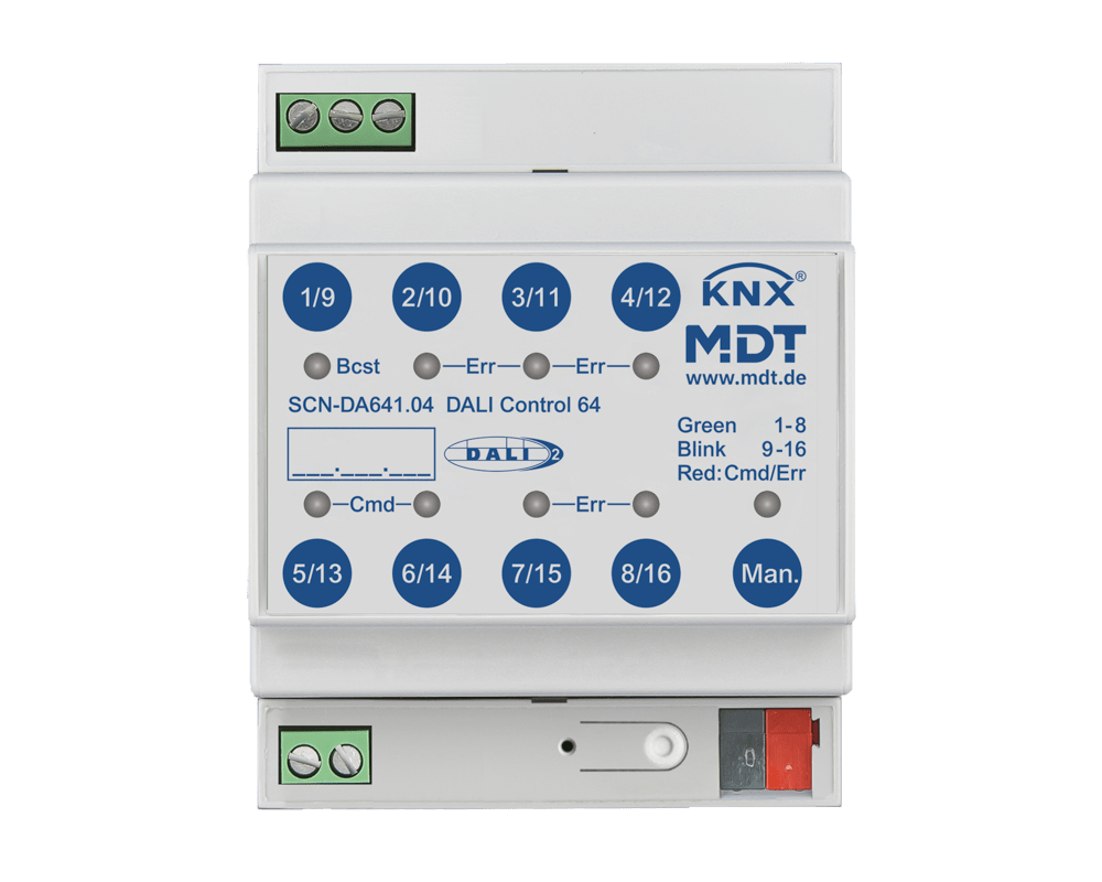 MDT - Gateway DALI KNX, control 64