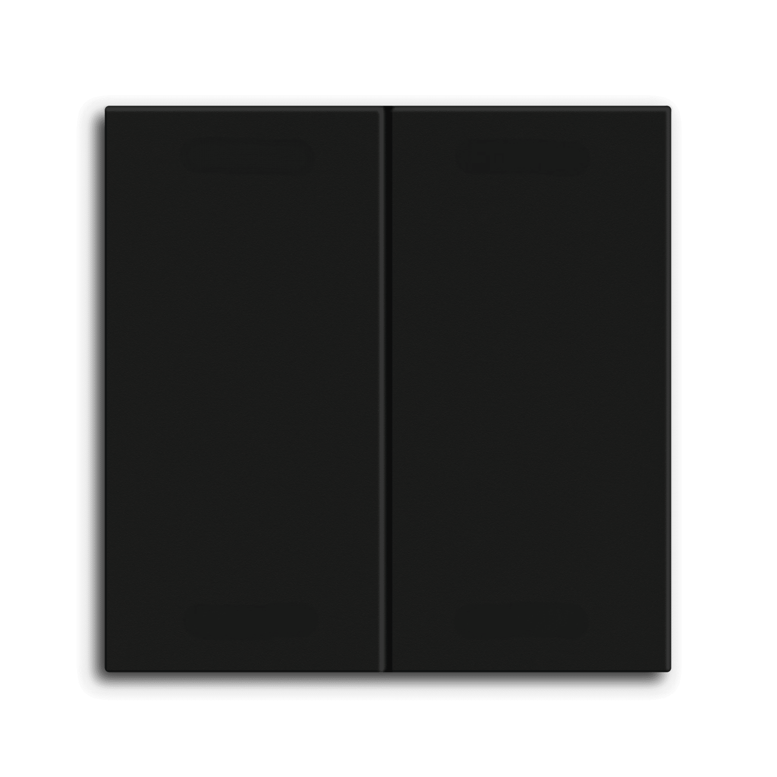 MDT - Copertura tastiera Light55 Basic 2 tasti., nero opaco,neutro