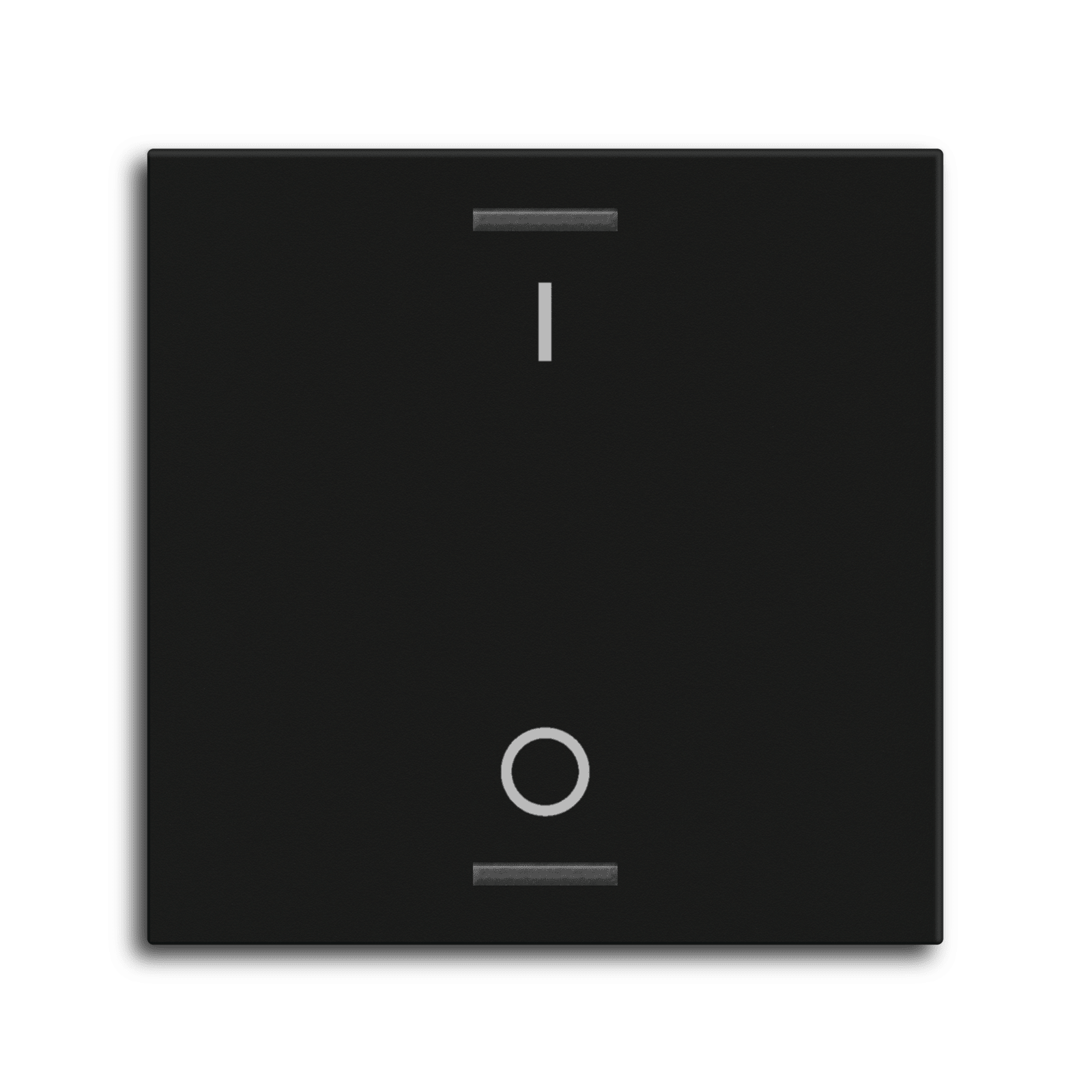 MDT - Copertura tastiera Light55 1 tasto.,nero opaco, on/off