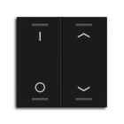 MDT - Copertura tastiera Light55 2 tasti.,nero opaco, combinato