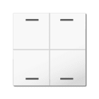 MDT - Copertura tastiera Light55 4 tas.,bianco lucido, neutro