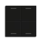 MDT - Copertura tastiera Light55 4 tas.,nero opaco, neutro