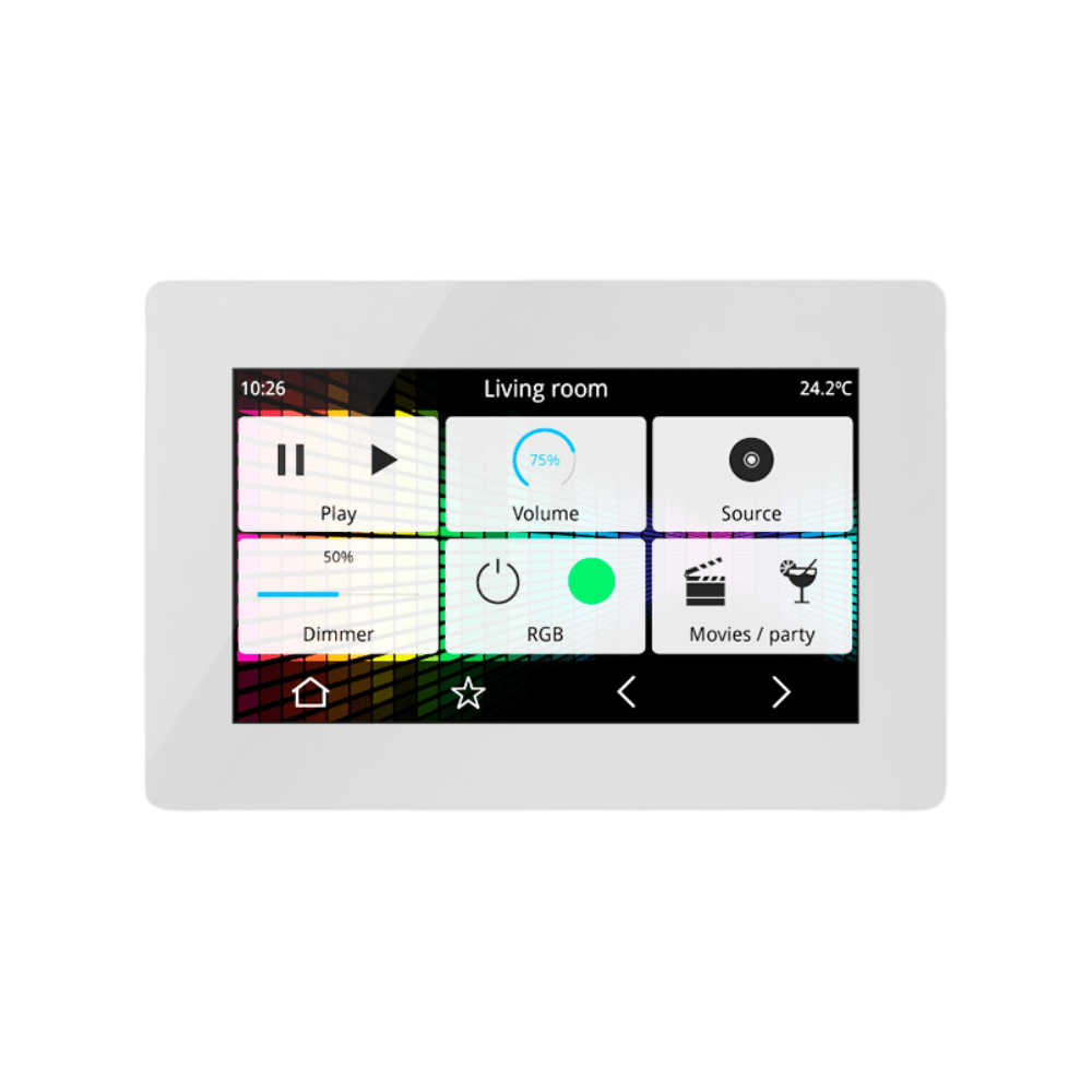 MDT - Touch screen KNX 4,3",bianco