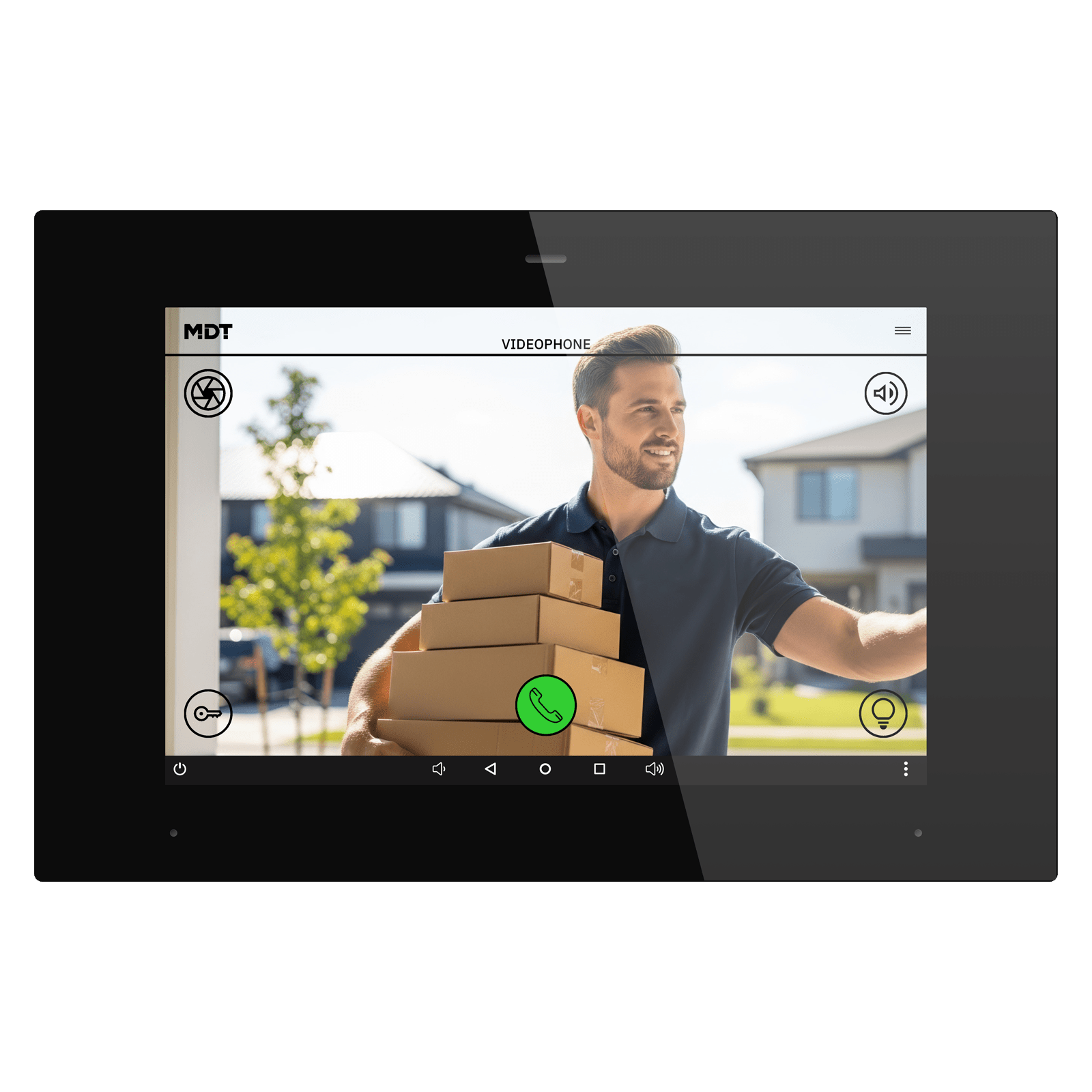 MDT - Touch panel KNX VisuControl, 8", Secure