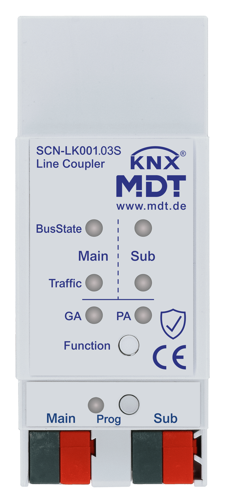 MDT - Accoppiatore di linea KNX secure