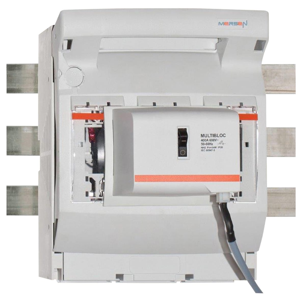 MERSEN - MULTIBLOC NH2 400A 3P BUSBAR