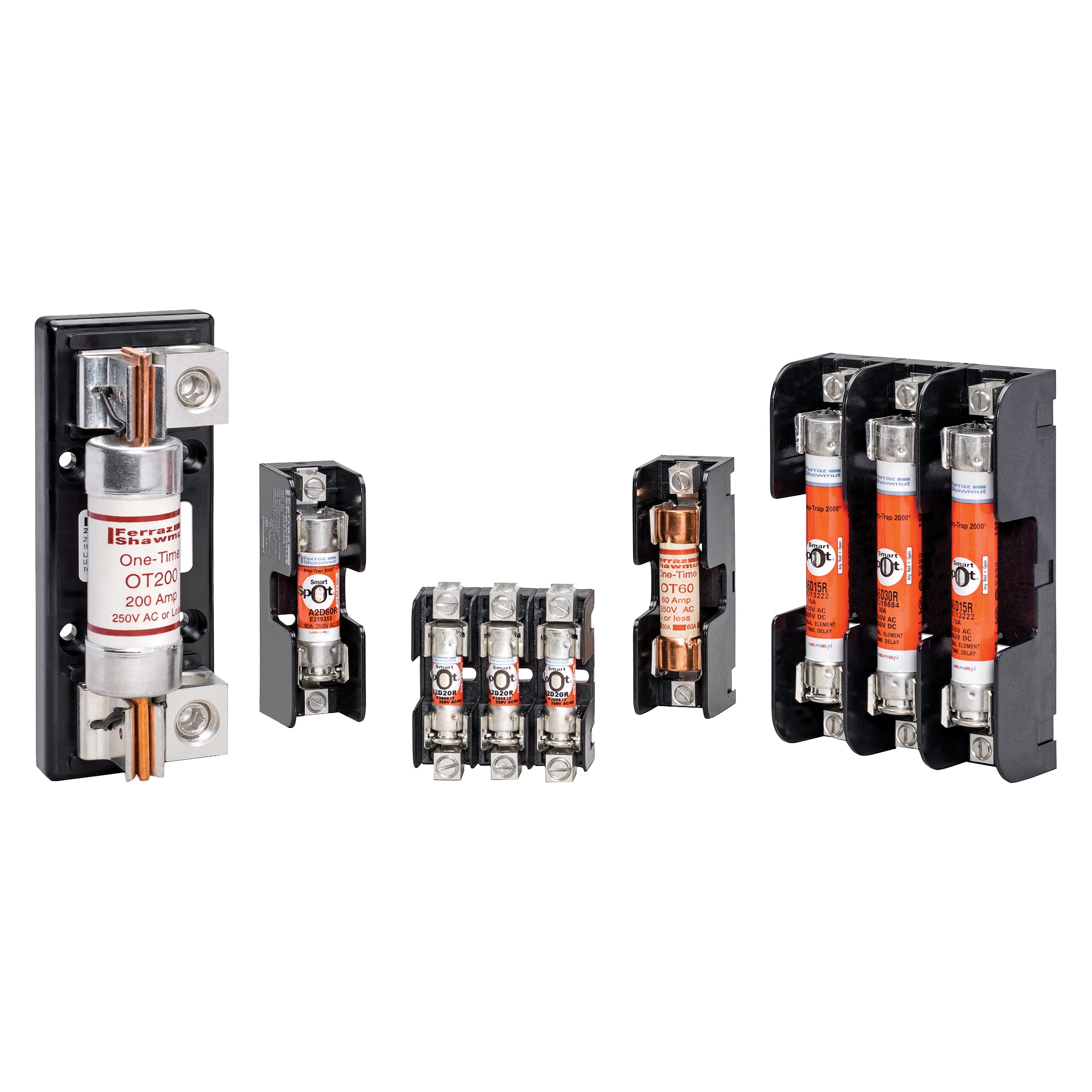 MERSEN - PORTAFUS. RK1 E RK5 250VAC 401-600A 1 PO 2631R