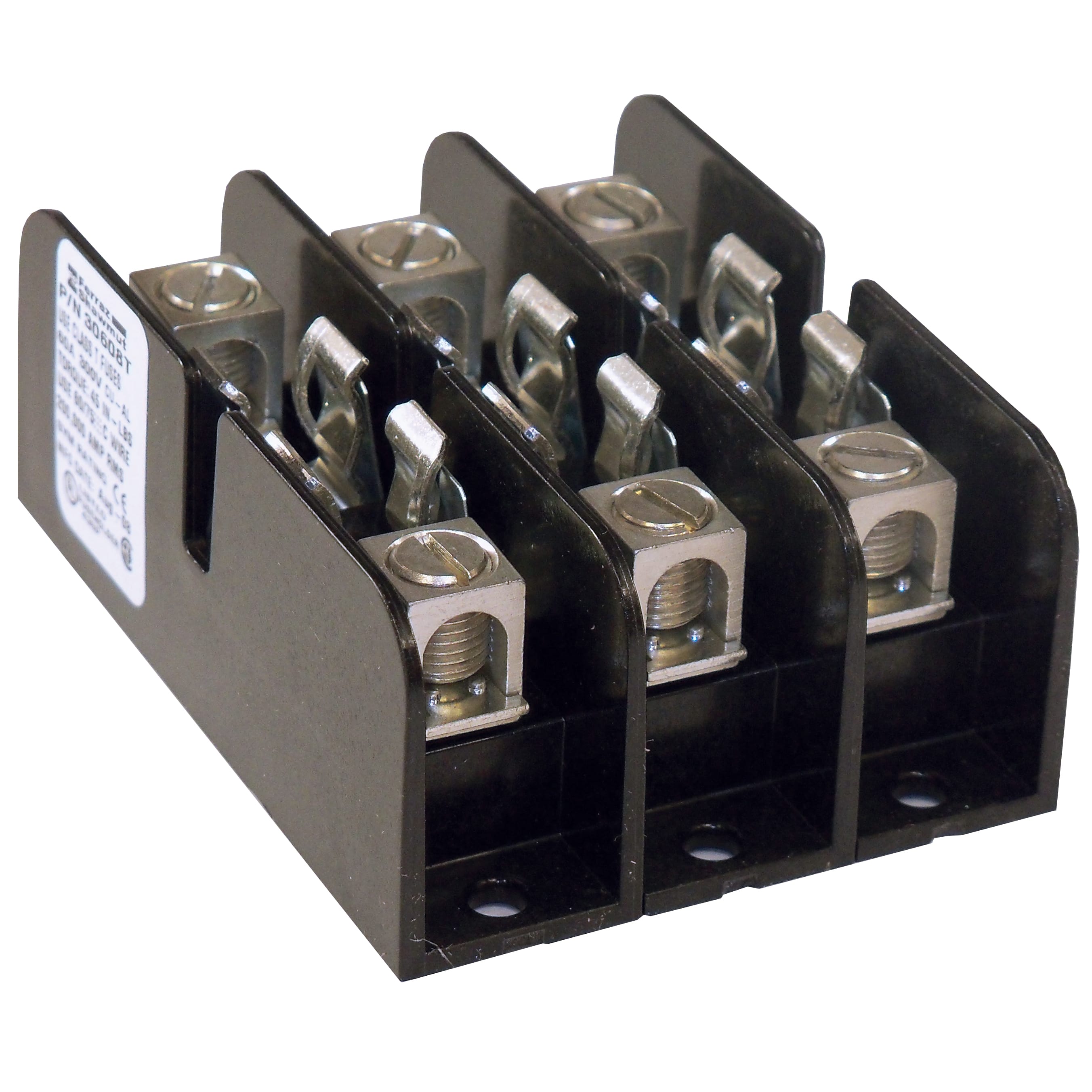 MERSEN - PORTAFUS. CLASSE T 3P 300V-60A AL BOX