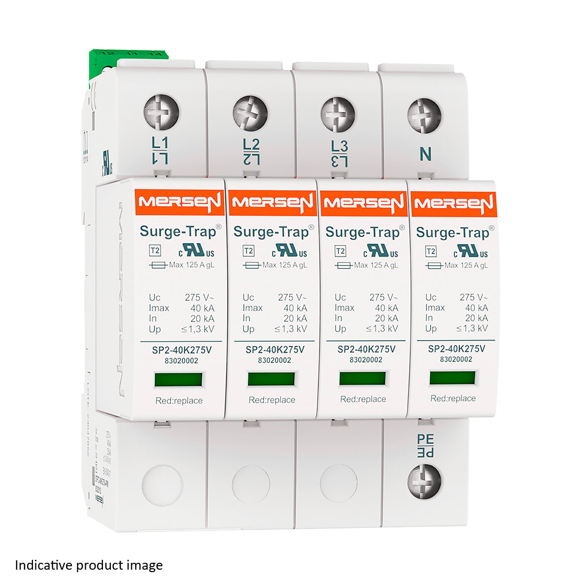 MERSEN - SPD T2,40KA,UC320V,4+0 TNS,4P, 83020154