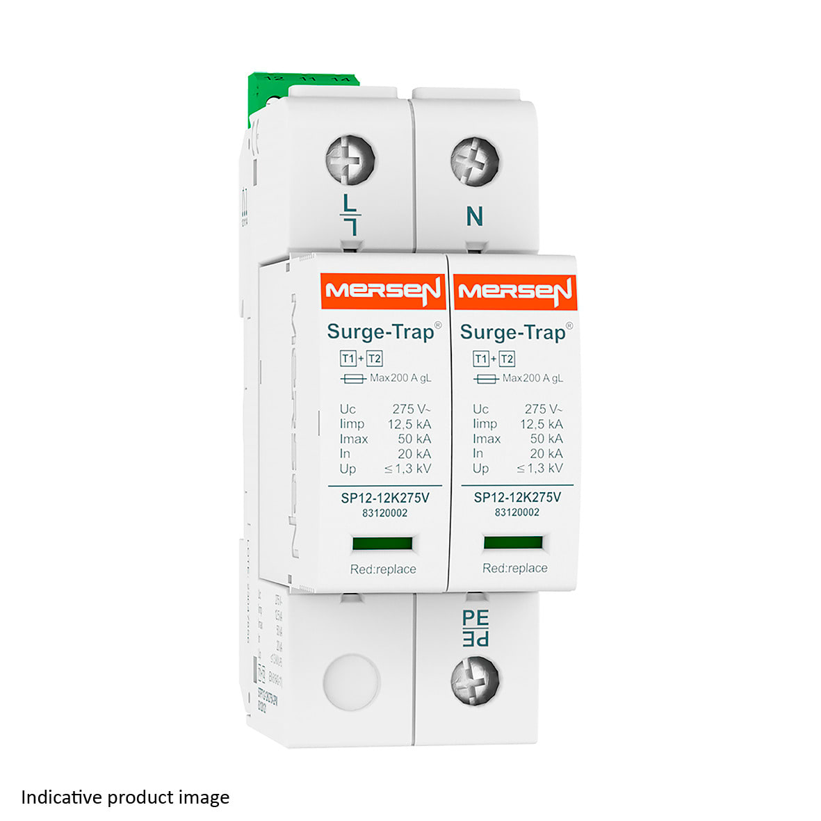 MERSEN - SPD T1+2,12.5KA,UC150V,2+0 TNS 83120118