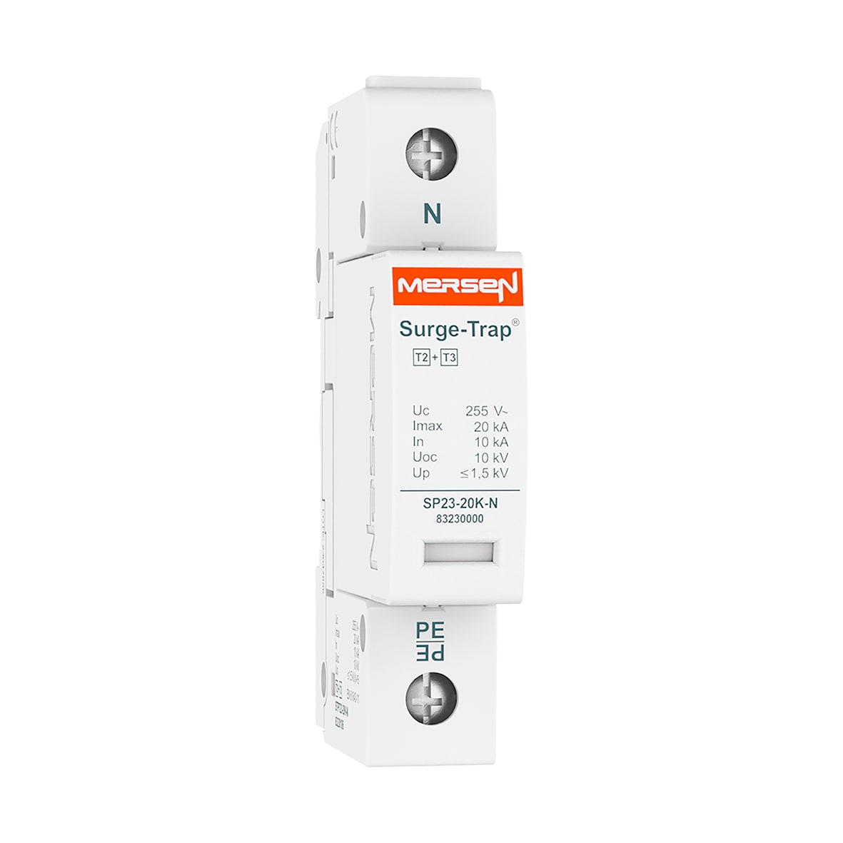 MERSEN - SPD T2+3,20KA,UC255V,N,1P,PLUG
