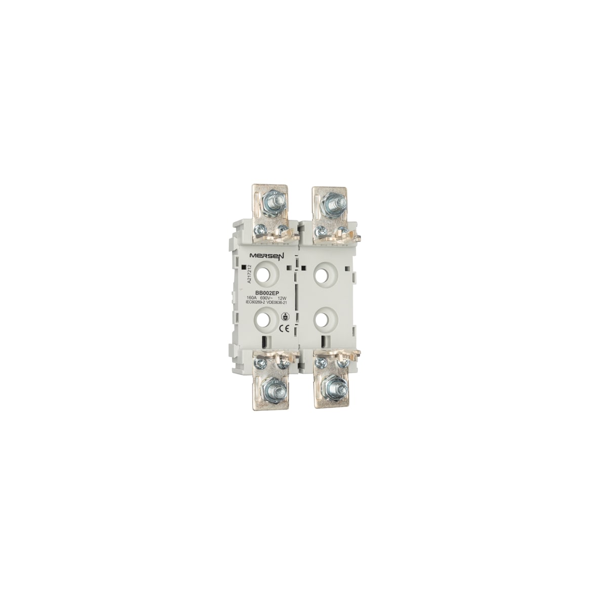 MERSEN - BASI PER FUS. NH00 PLASTICA 2 POLI BB002
