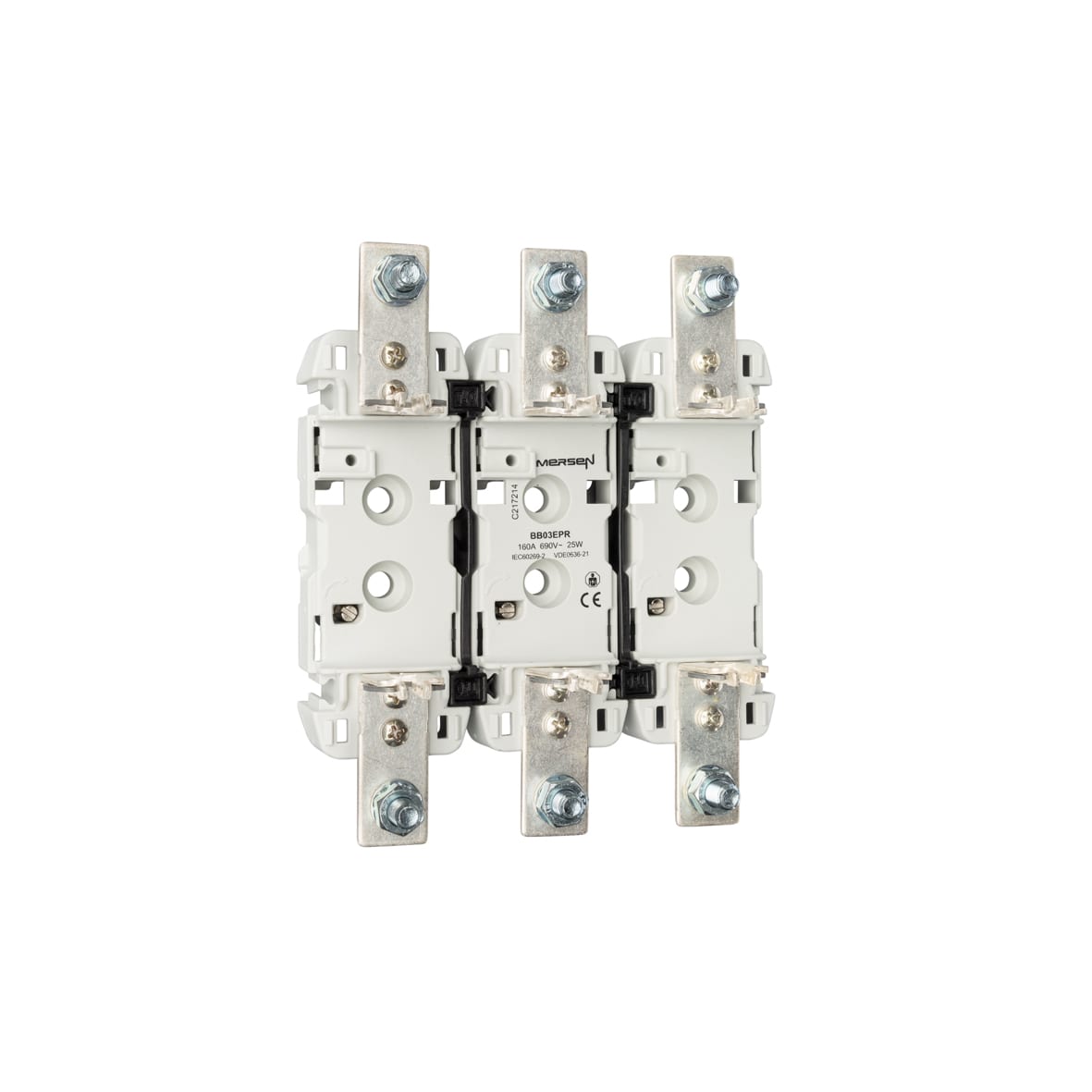 MERSEN - BASI PER FUS. NH0 3 POLI BB03EPR
