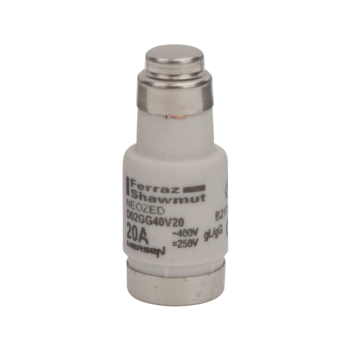 MERSEN - FUS. BT NDZ GG D02 400VAC/250VDC 20A BLU