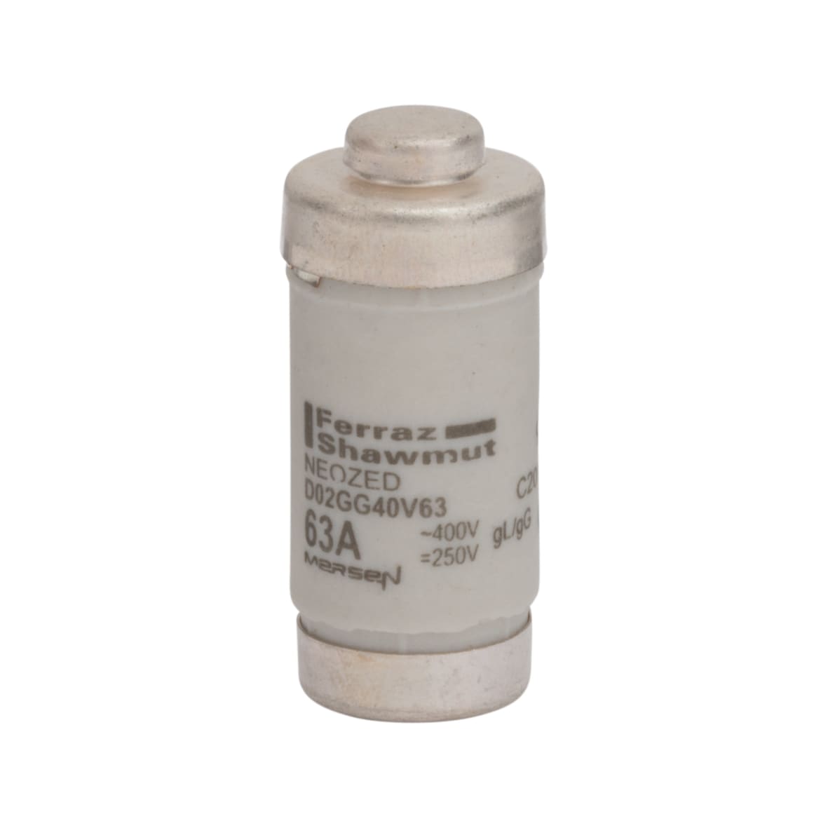 MERSEN - FUS. BT NDZ GG D02 400VAC/250VDC 63A RAM