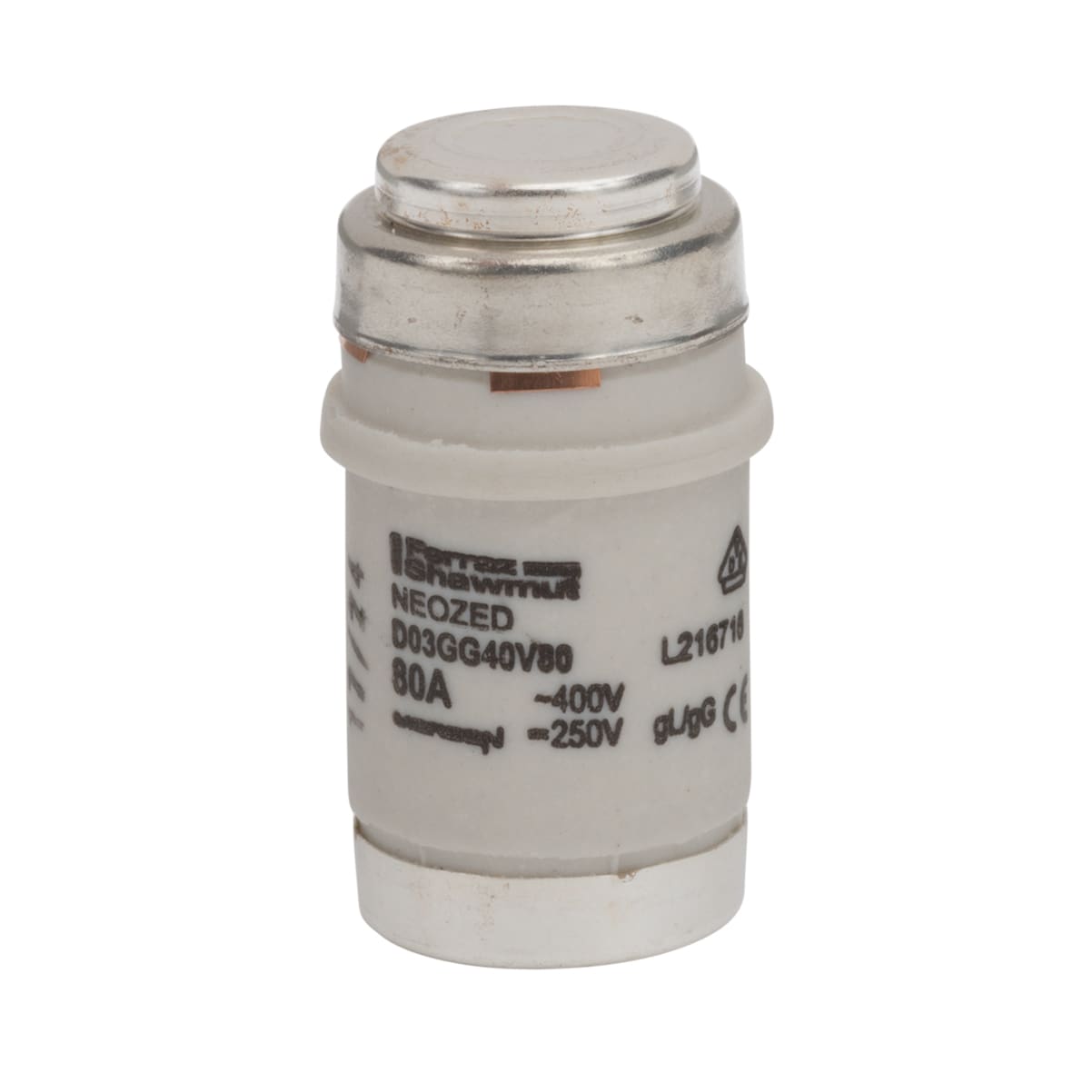 MERSEN - FUS.BT NDZ GG D03 400VAC/250VDC 80A ARGE