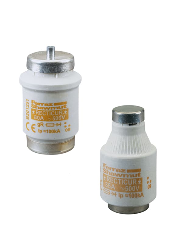 MERSEN - FUS. D - GR DII 500VAC/400VDC 4A