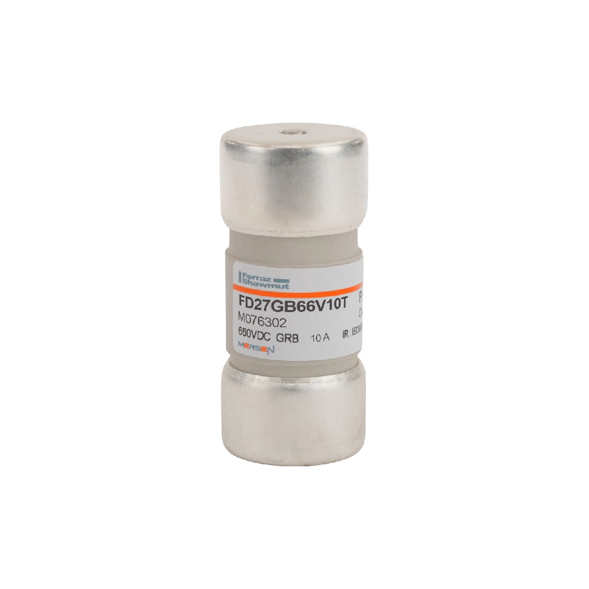 MERSEN - FUSIBILE 27X60 660V DC 10A CON PERC.