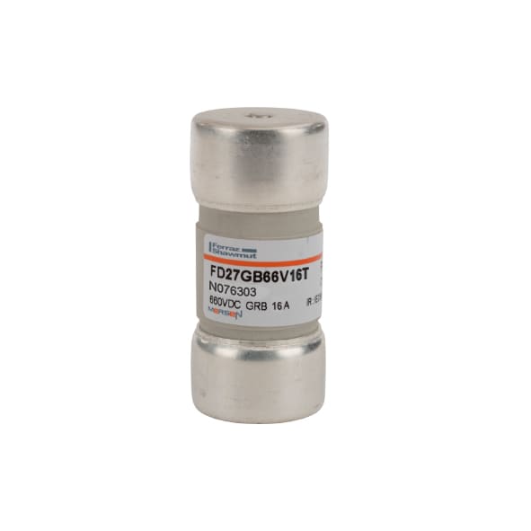 MERSEN - FUSIBILE 27X60 660V DC 16A CON PERC.