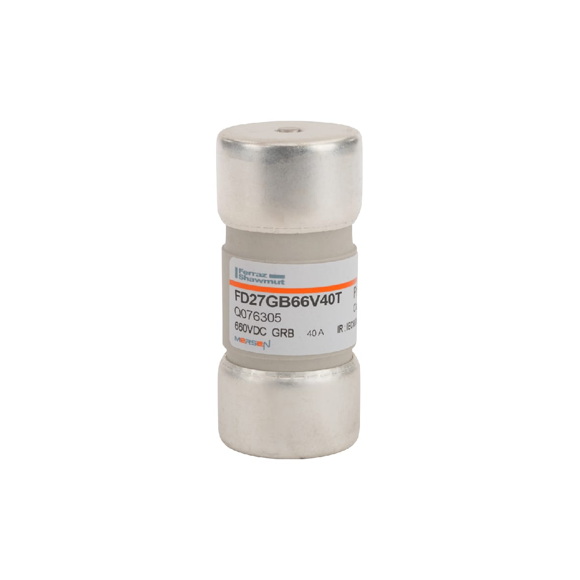 MERSEN - FUSIBILE 27X60 660V DC 40A CON PERC.