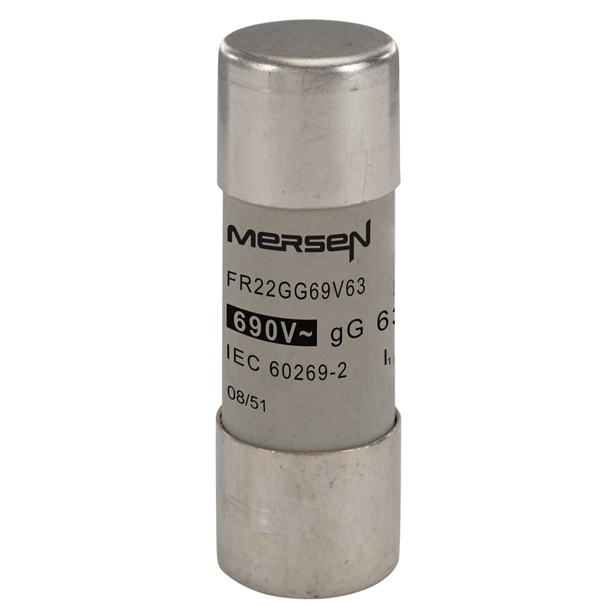 MERSEN - FUS. BT GG 22 X 58 - 690VAC 63A