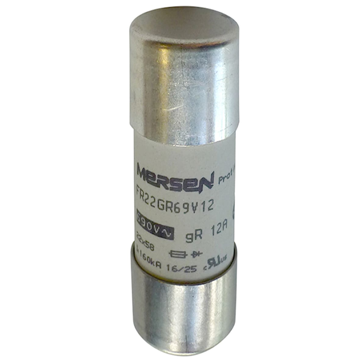 MERSEN - FUS. 22X58 GRC 690VAC SENZA PERC. 12A